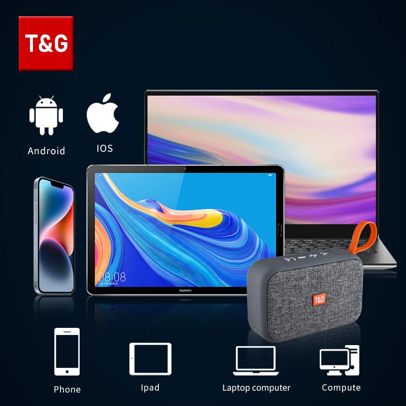 Loa bluetooth di động TG506 loa Bluetooth không dây mini không dây trong nhà HIFI LOUDSPEAKER Hỗ trợ thẻ TF FM Radio Aux Color: Red blue