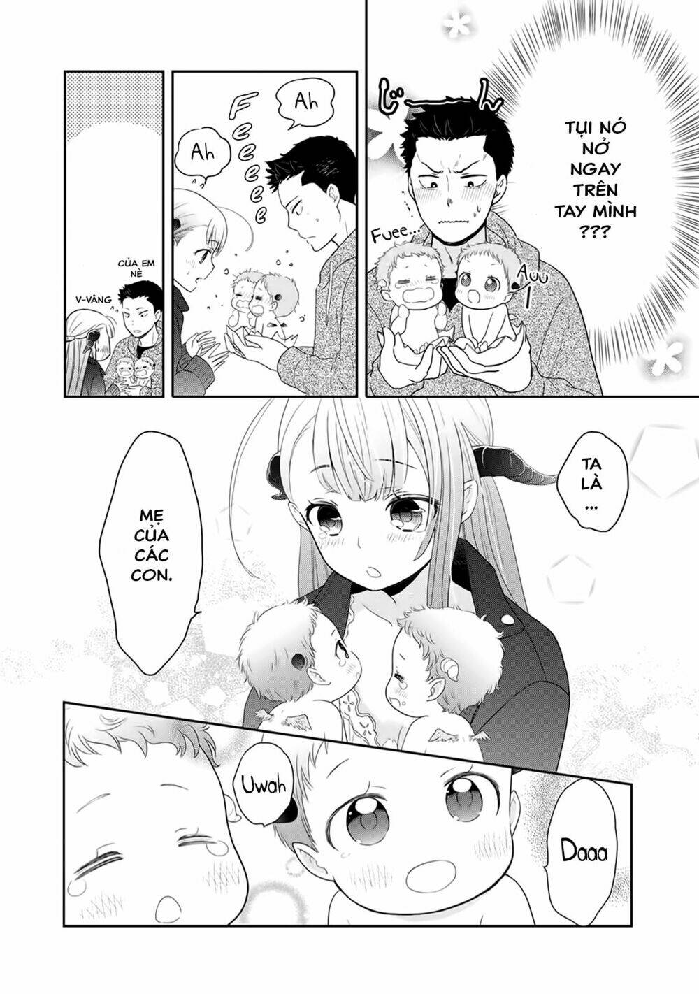 on the way home, i got a bride and twin daughters, but they were dragons chapter 1 26