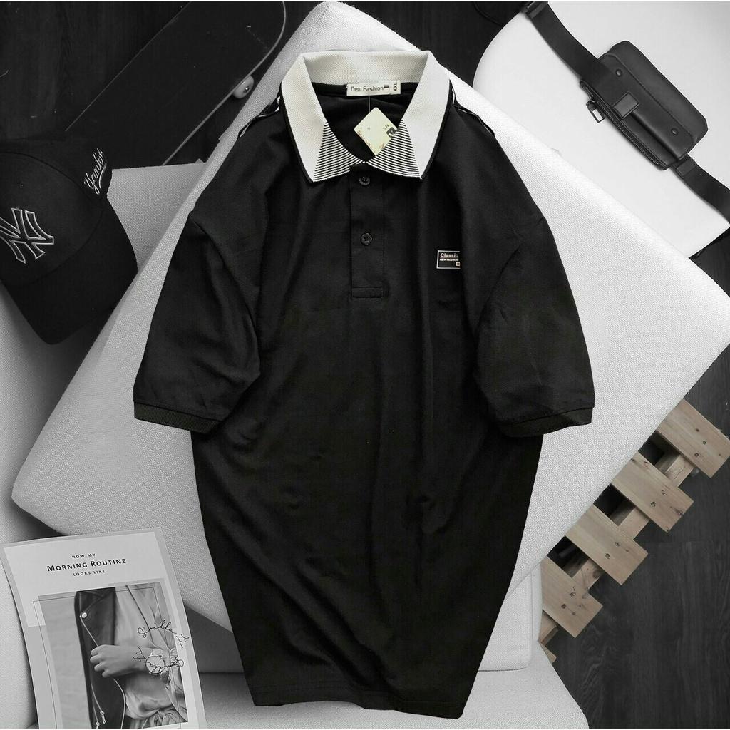 Áo Polo Nam Trơn Basic 3M Chất Liệu Cotton Tự Nhiên Form Slim Thấm Hút Mồ Hôi Tốt