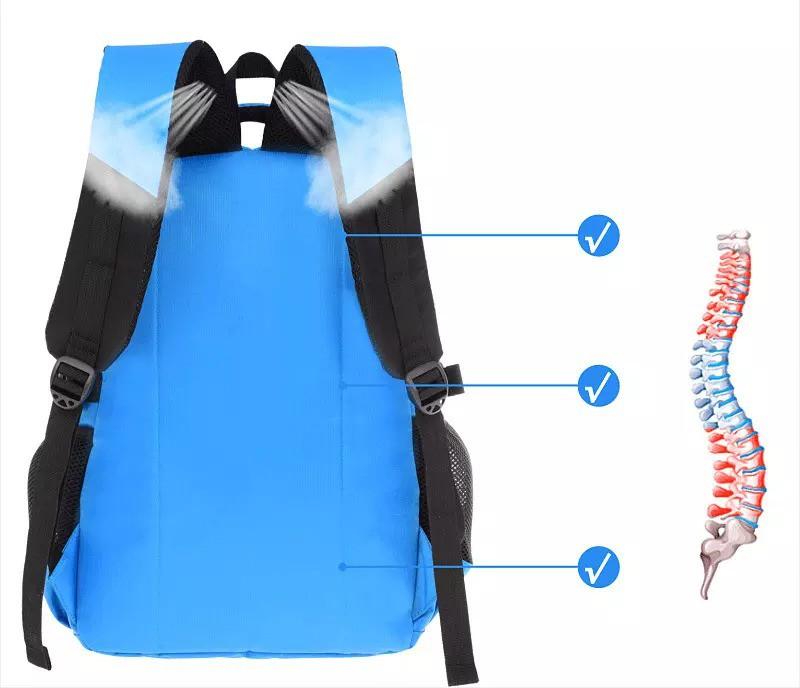 Balo đi học chống gù lưng cho trẻ em, balo laptop du lịch nam, cặp sách đi học cho bé trai cấp 2, 3 mẫu mới 2021