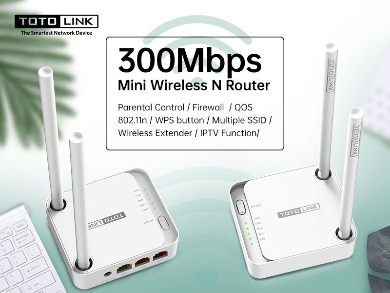 N200RE_V5 - Mini Router Wi-Fi chuẩn N 300Mbps