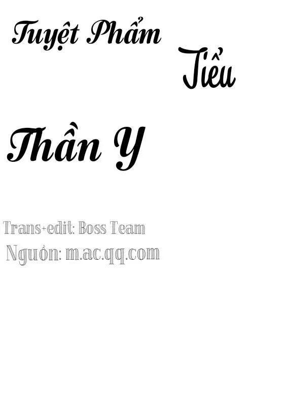 tuyệt phẩm tiểu thần y chapter 3 3