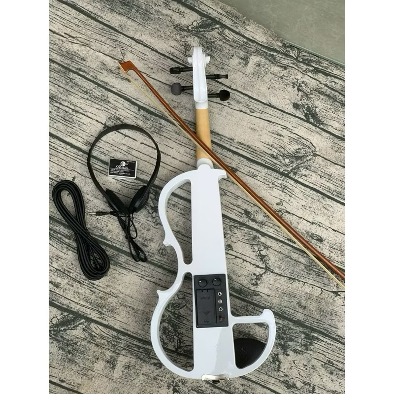 Đàn Violin Điện Vĩ cầm cao cấp size 4/4 gỗ cao cấp full phụ kiện - HÀNG CÓ SẴN