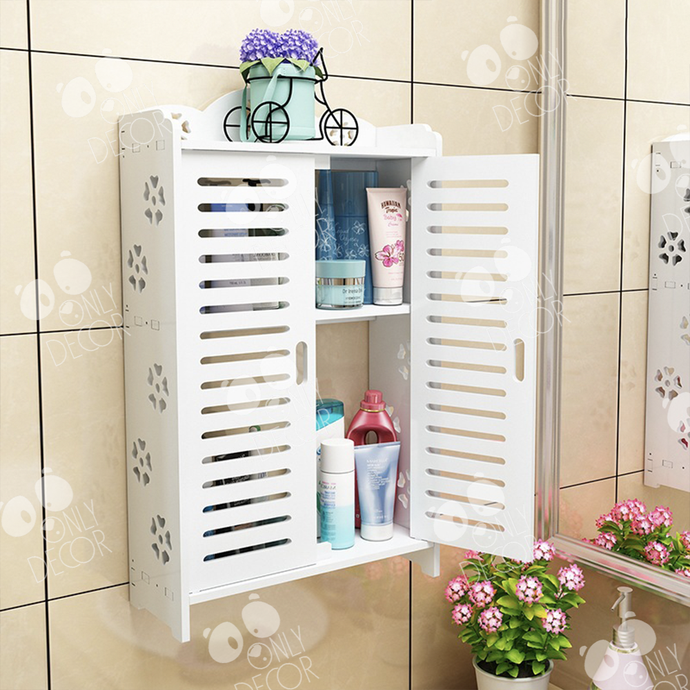 Tủ nhà tắm treo tường chống nước 60x14x34cm