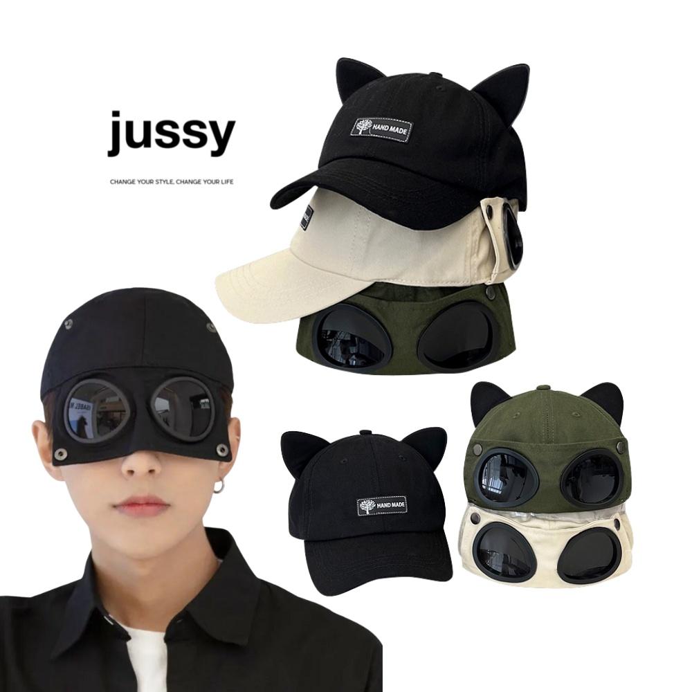 Mũ Lưỡi Trai Phi Công Jussy Fashion Kiểu Mũ Phi Công Có Kính Hot Trend Form Mềm Vải Cotton Thoáng Mát