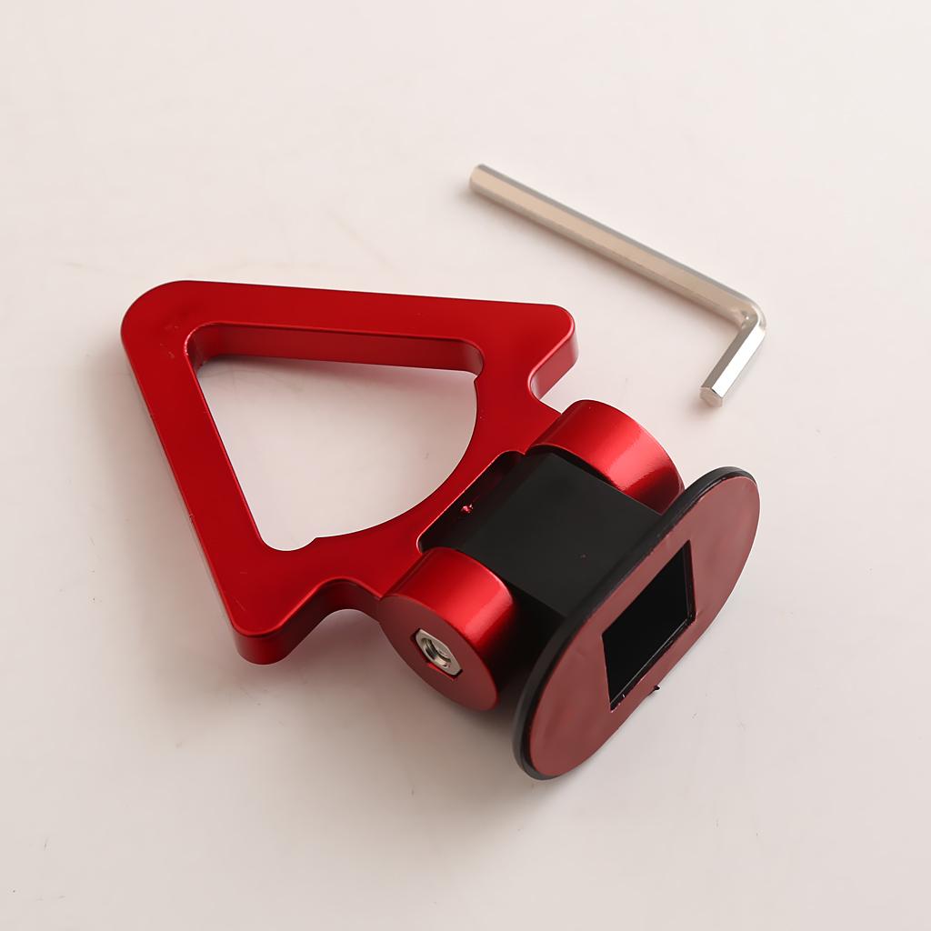 Red Front Bumper Tow Hook Hole Decal Sticker Car Accessories