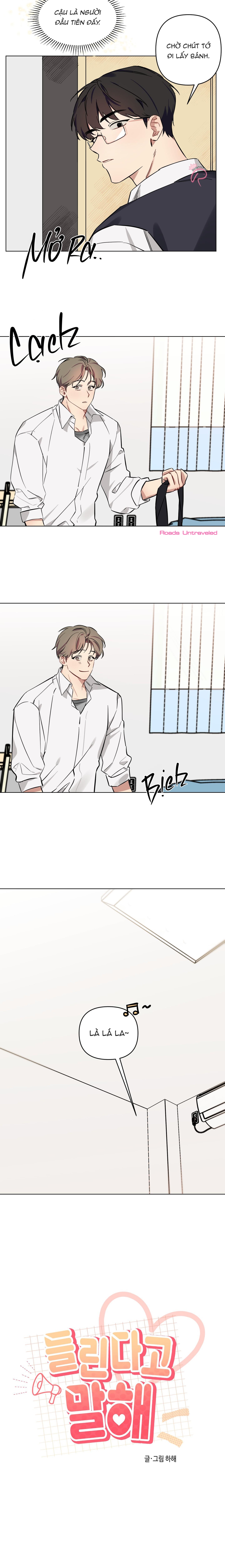 nói rằng cậu nghe rồi đi chapter 3 4