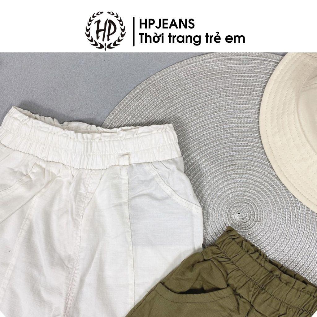 Quần Alibaba Bé Gái HPJEANSDUI HẬU BÙI Quần Chống Muỗi Cho Bé HP Jeans Chất Liệu Đũi Cao Cấp Cho Các Bé Từ 1 Đến 6 Tuổi