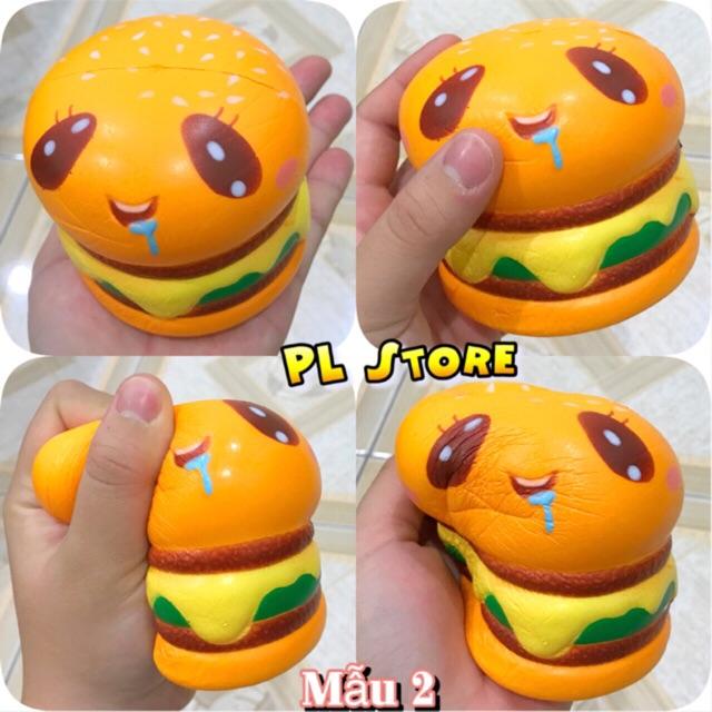 Squishy Hamburger Mèo Jumbo