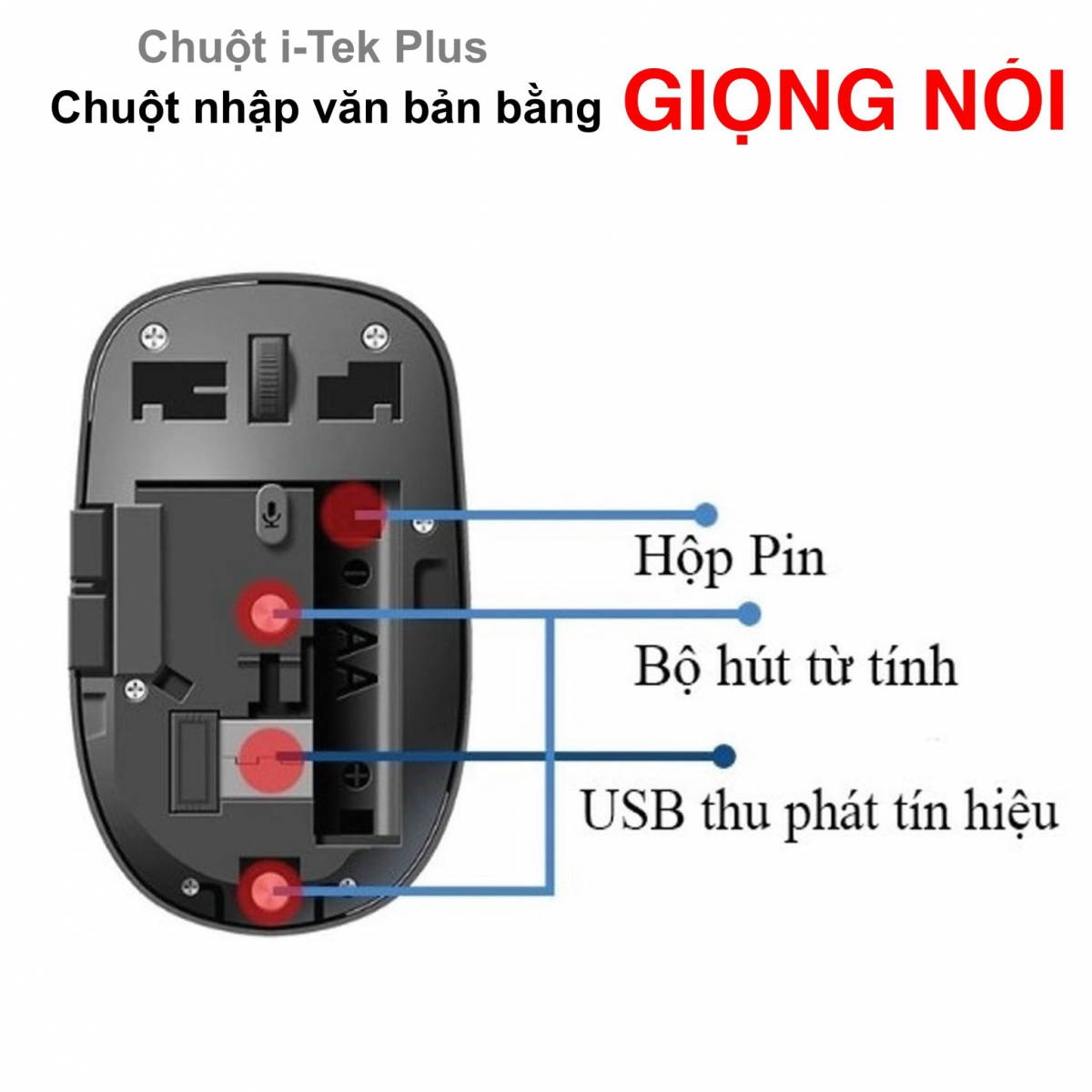 Chuột thông minh i-Tek Plus Hàng chính hãng