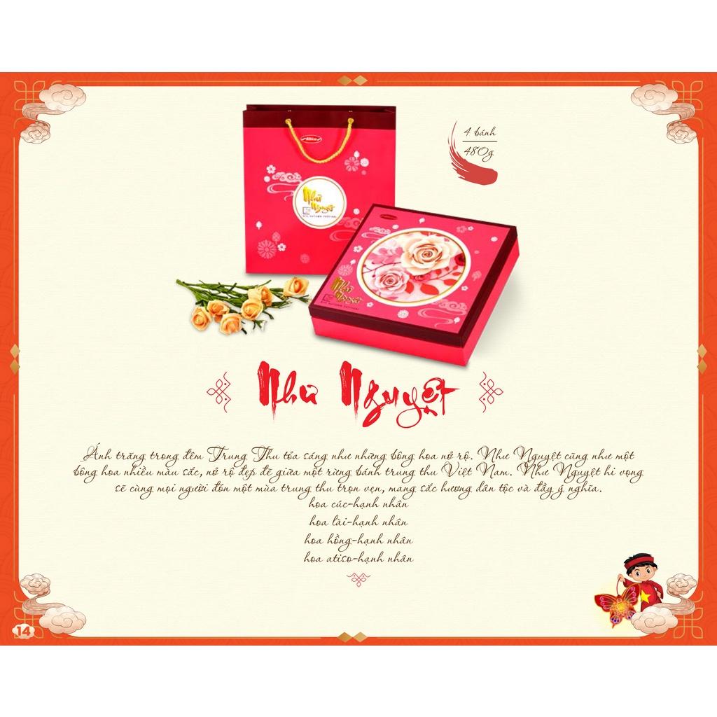 Bánh Trung thu cao cấp Như Nguyệt 480g (4 bánh)
