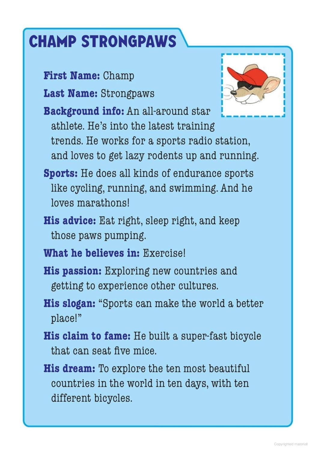 Sách ngoại văn: The Mouse Island Marathon