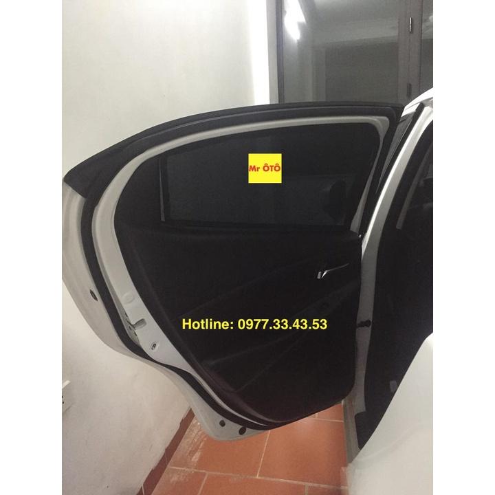 Rèm Che Nắng Xe Mazda 2 Hatback Hàng Loại 1. Cam Kết Vải Dày Dặn, Chuẩn Khít Theo Xe