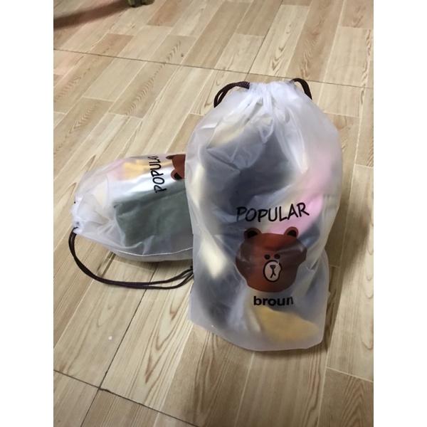Tất gấu nữ cổ ngắn,phong cách Hàn Quốc