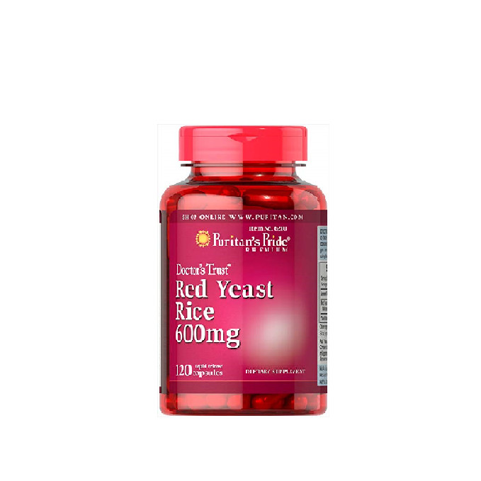 Thực phẩm bảo vệ sức khỏe Gạo lứt đỏ - Red Yeast Rice 600 mg