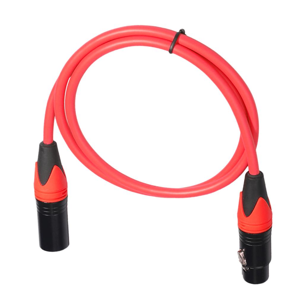 XLR Male to Female Microphone Cable 3.3ft-16.4ft, 5 Colors 4 Sizes for Choose