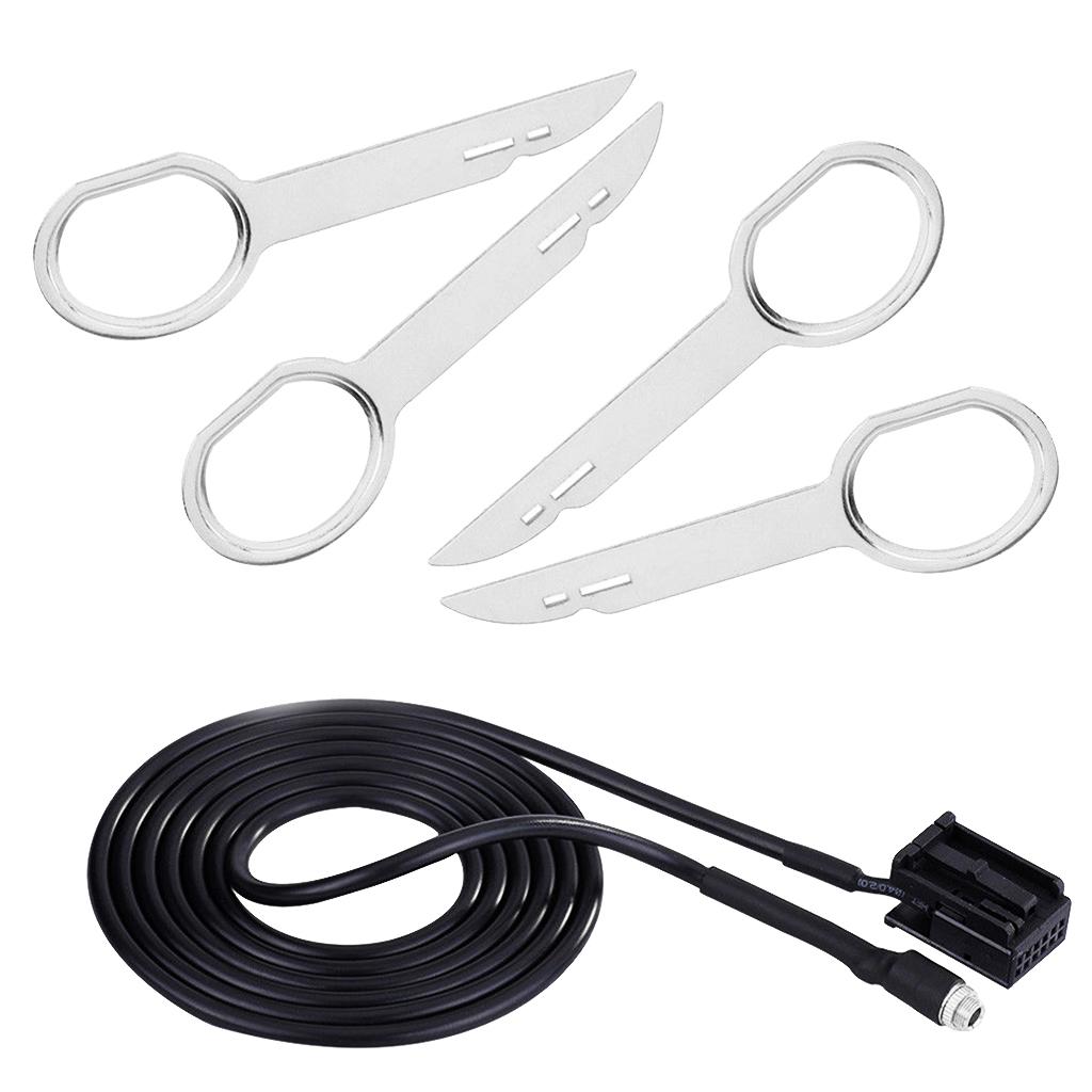 3.5mm Female AUX Removal Keys for Car Stereo 6000CD