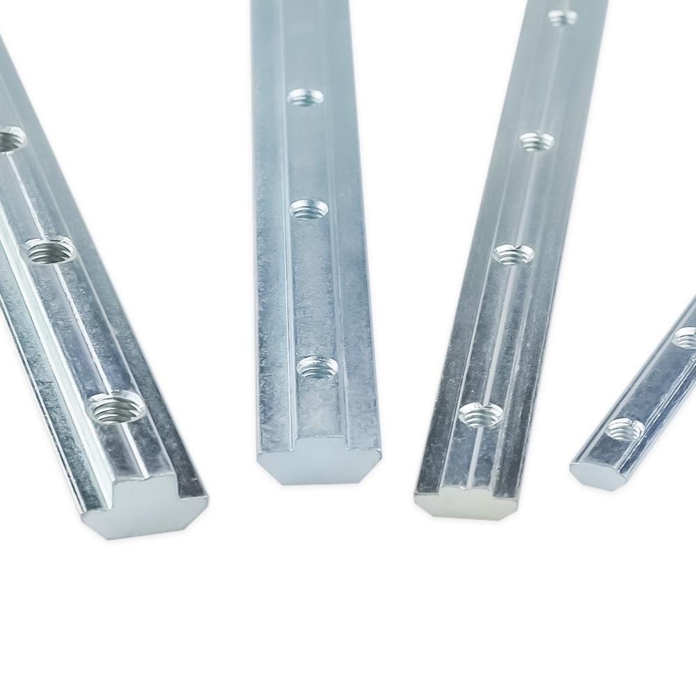 10 Chiếc 180 Độ Nhôm Đùn Hồ Sơ Thẳng Khớp Bên Trong Đầu Nối Phụ Kiện Dải Cho 20 30 40 45 Series Alu Hồ Sơ