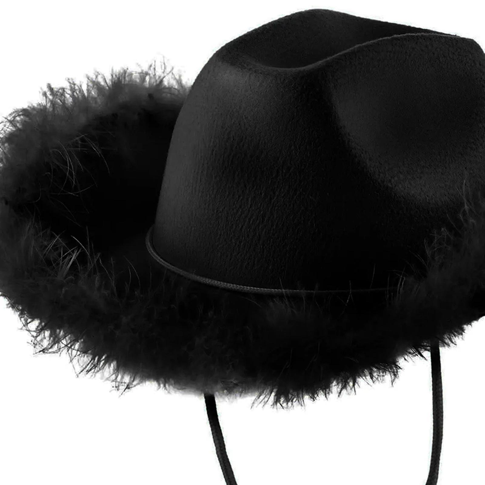 Western Style Cowboy Hat Men Cowgirl Hat Summer Outdoor Hat Costume Accessories Sunhat for Cosplay Hiking Parties Backpacking Beach