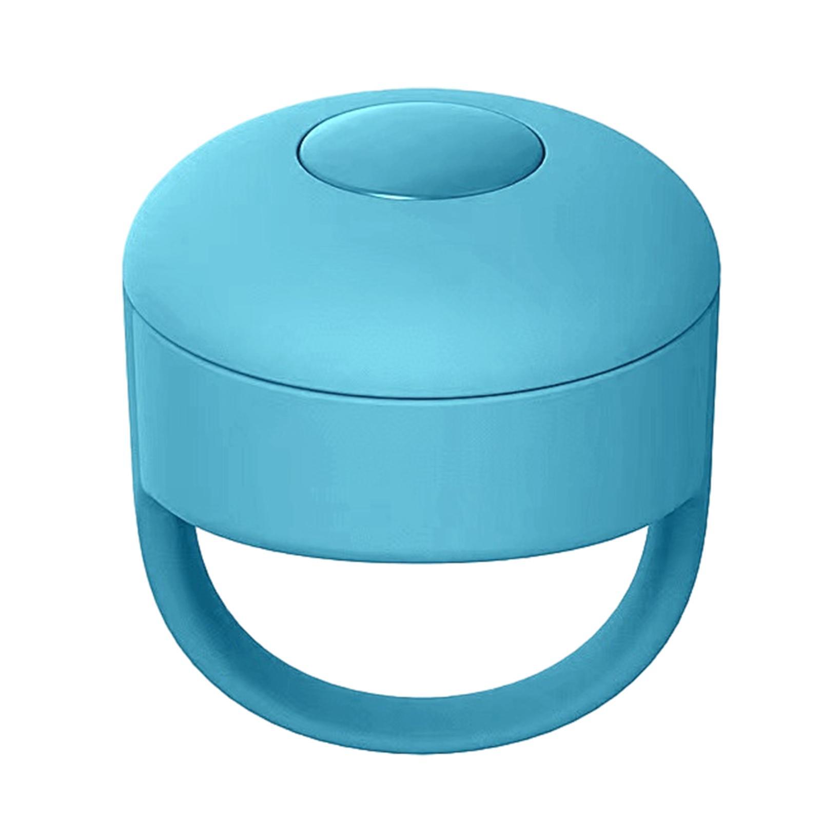 Bluetooth Fingertip Video Controller Page Turner Blue