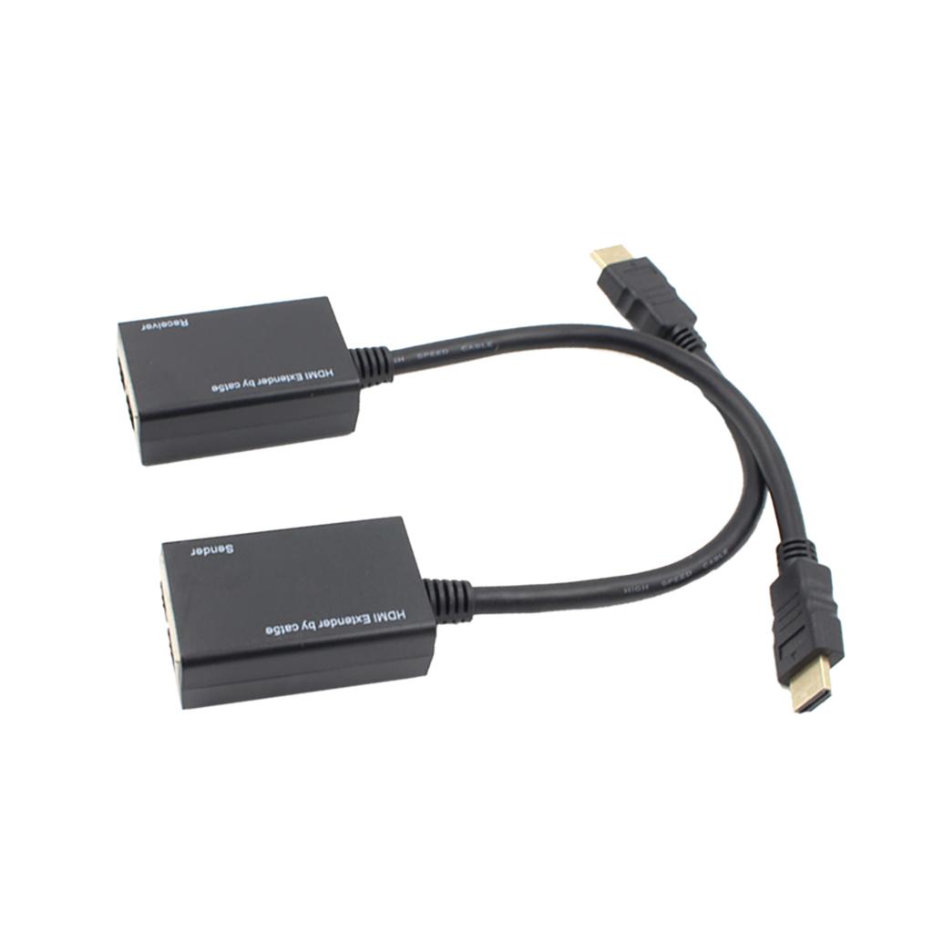 Over RJ45 LAN Ethernet Extender Adapter Cable Cord