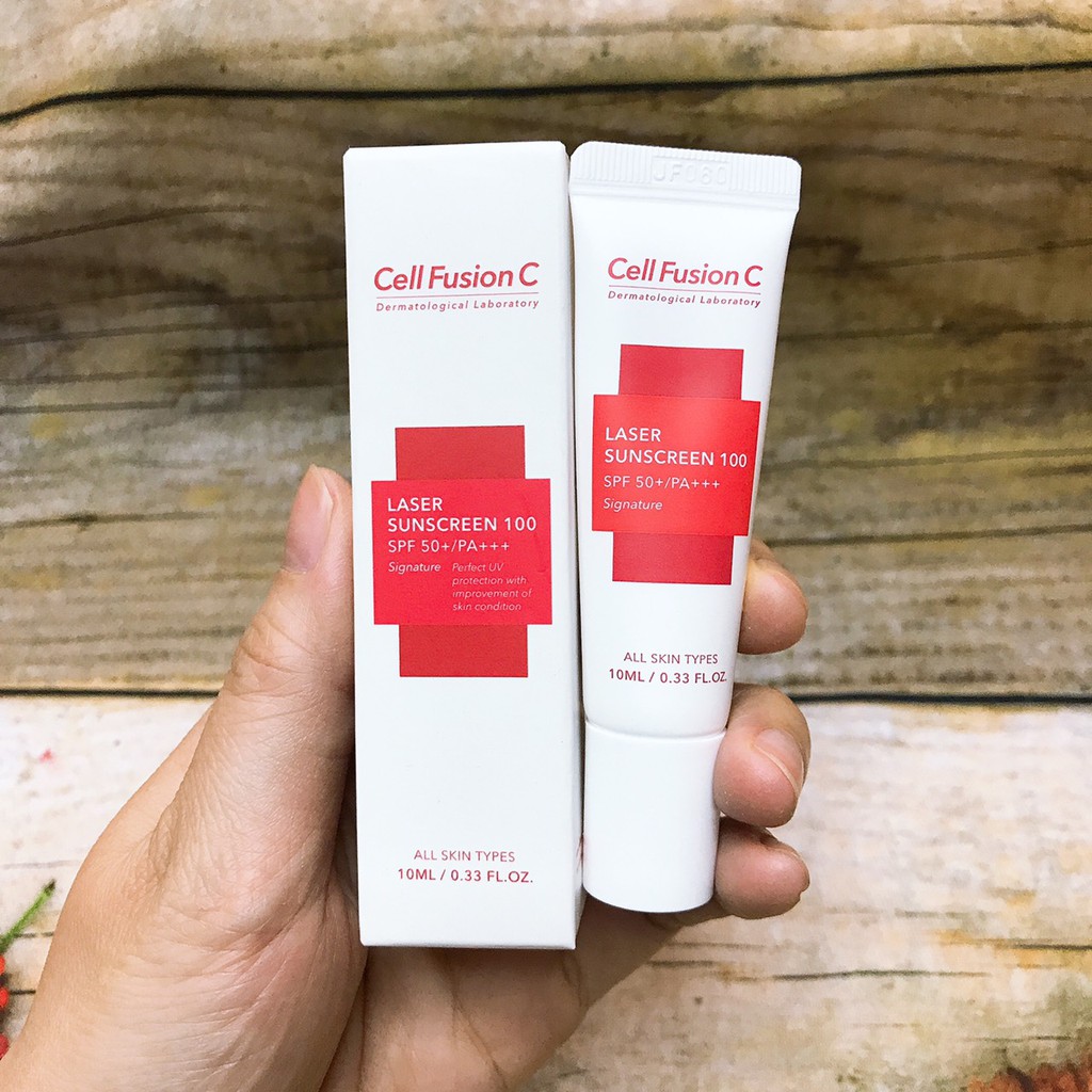 Kem Chống Nắng Cell Fusion C Laser Sunscreen 100 SPF50+/PA+++ 10ml