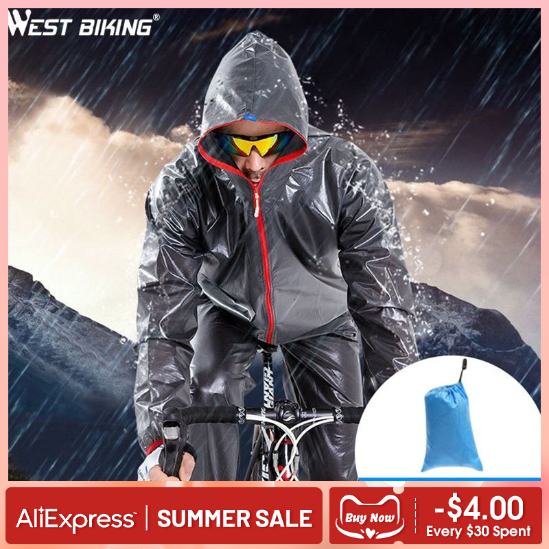 TÂY ĐI XE ĐẠP Đi Xe Đạp Áo Chống Gió Chống Nước Áo Mưa Xe Đạp Áo Khoác Nhanh Khô Áo Ciclismo MTB Quần Áo Áo Mưa Đi Xe Đạp Color: White coat Size: M