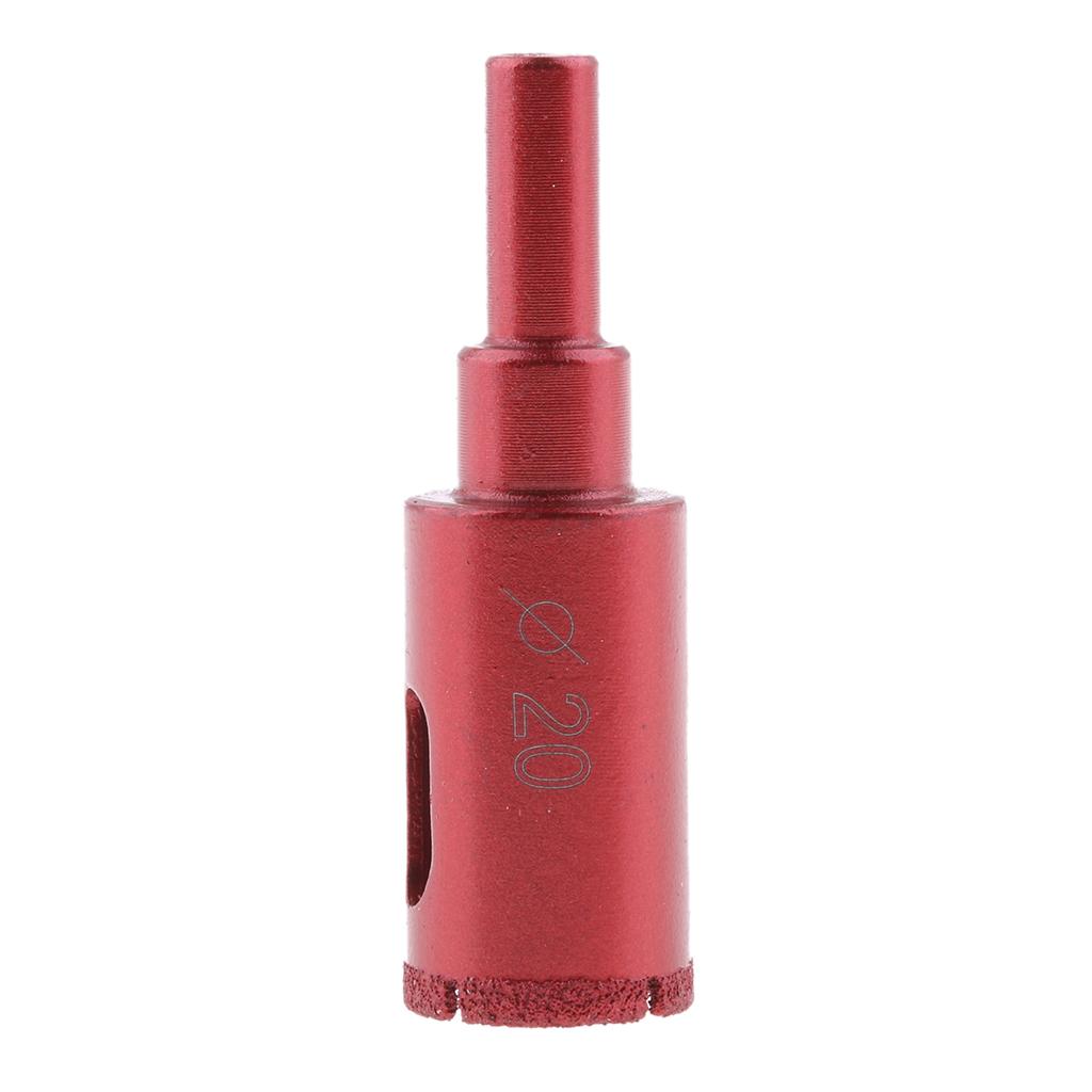 2pcs Diamond Tool Drill Bit Set Glass Ceramic Marble Tile 22 & 20mm