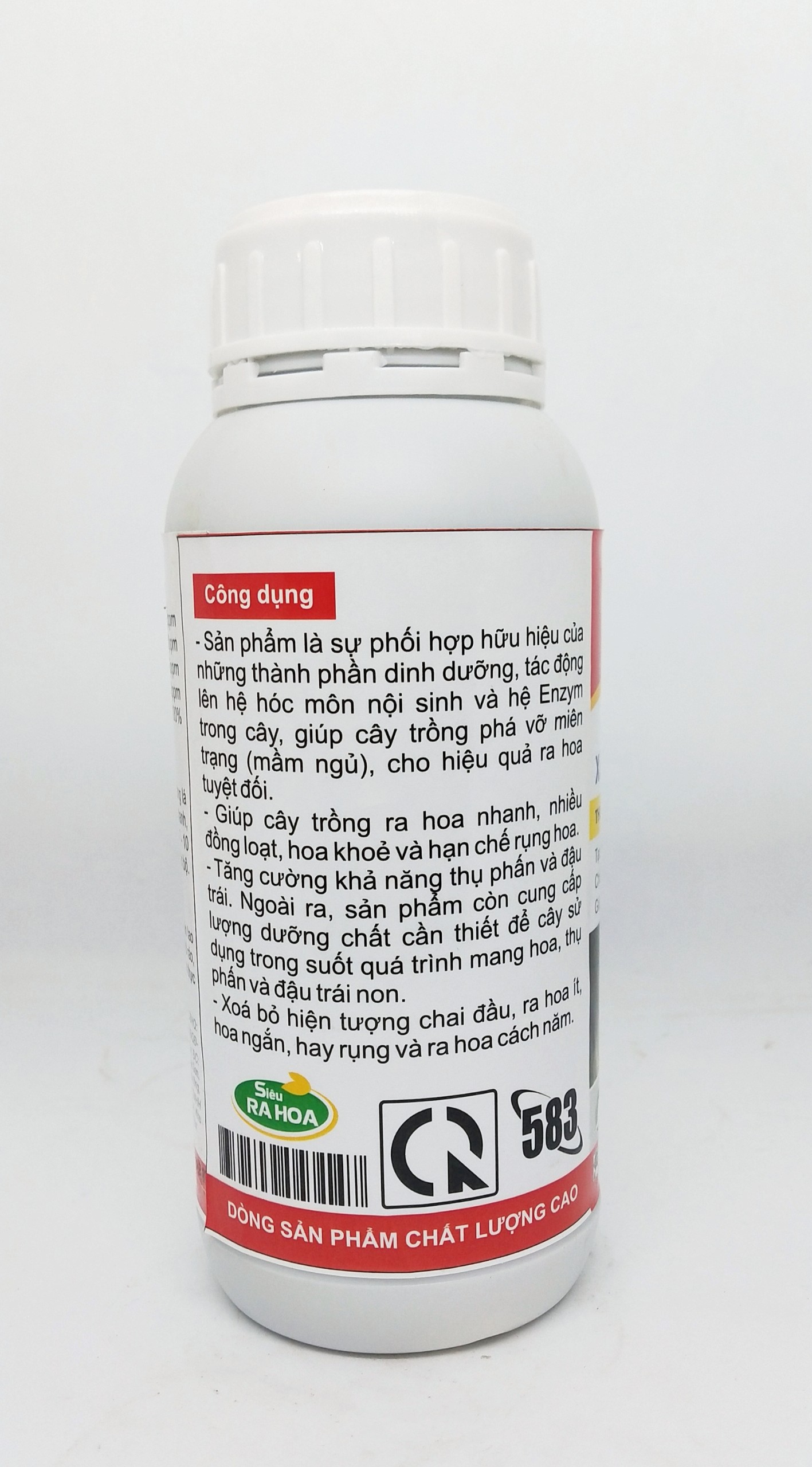 PHÂN BÓN GIÚP CÂY RA HOA ĐỀU VÀ ĐỒNG LOẠT, ĐÁNH THỨC MẦM NGỦ HIỆU QUẢ - SIÊU RA HOA 500ML