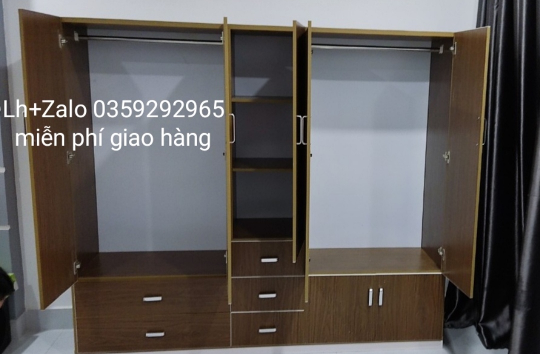 Tủ nhựa đài Loan 5 cánh