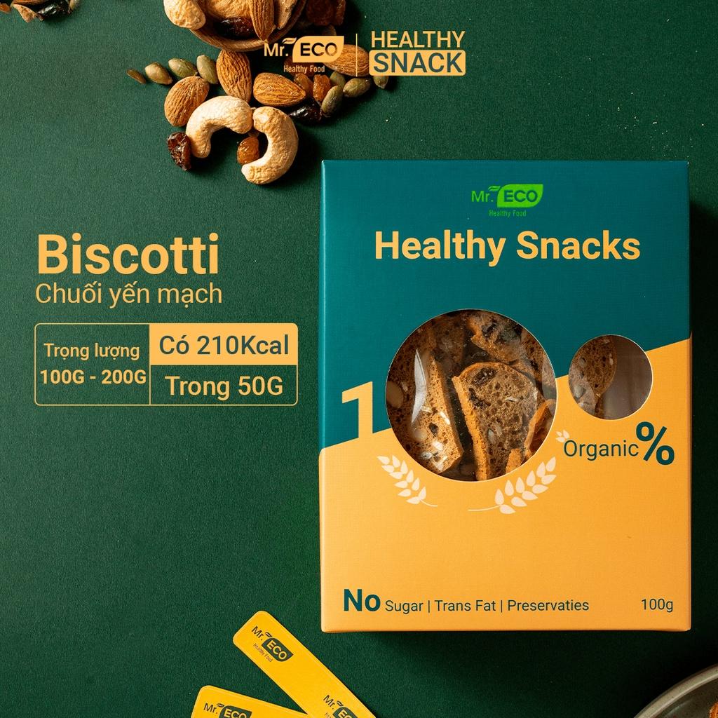 Bánh Biscotti 4 Vị Mr Eco Healthy Food Hỗ Trợ Giảm Cân-Ăn Kiêng Giàu Dinh Dưỡng