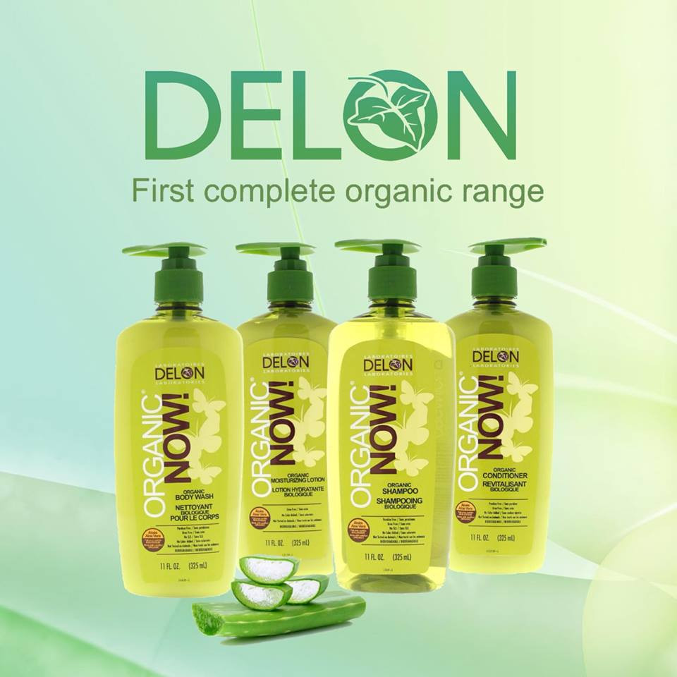 Sữa dưỡng thể DELON Organic Now chiết xuất từ nha đam hữu cơ dung tích 325ml - Organic Now Moisturizing Lotion 325ml
