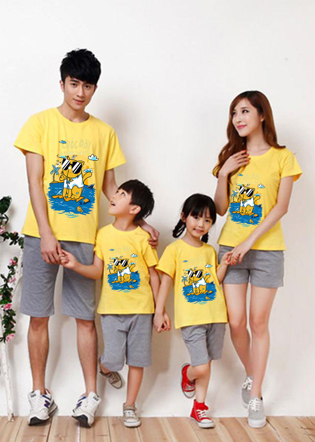 Áo Thun Gia Đình VAT-BK0090