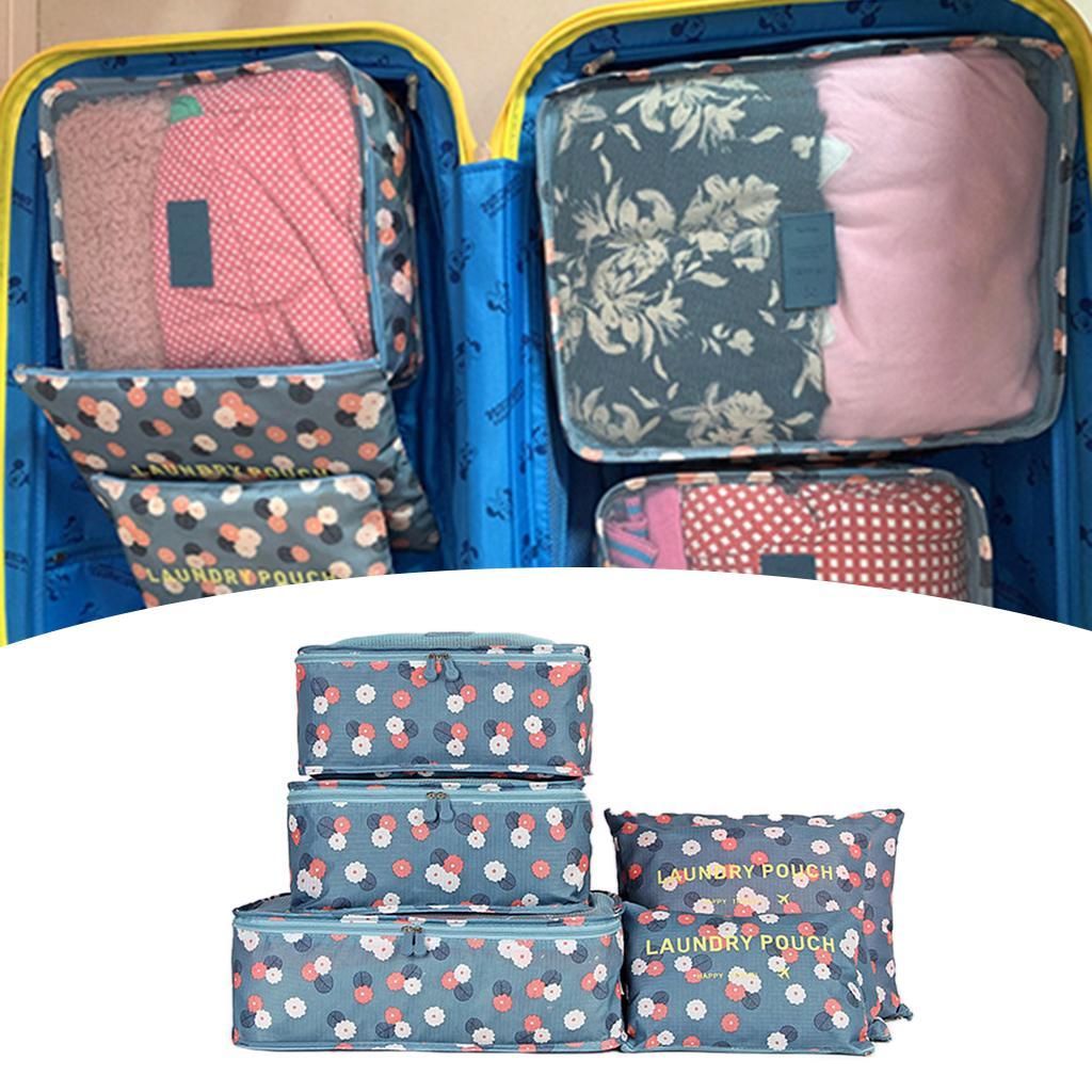 Amleso 6x Toiletry Storage Travel Bag Toiletries Travel Bag Container