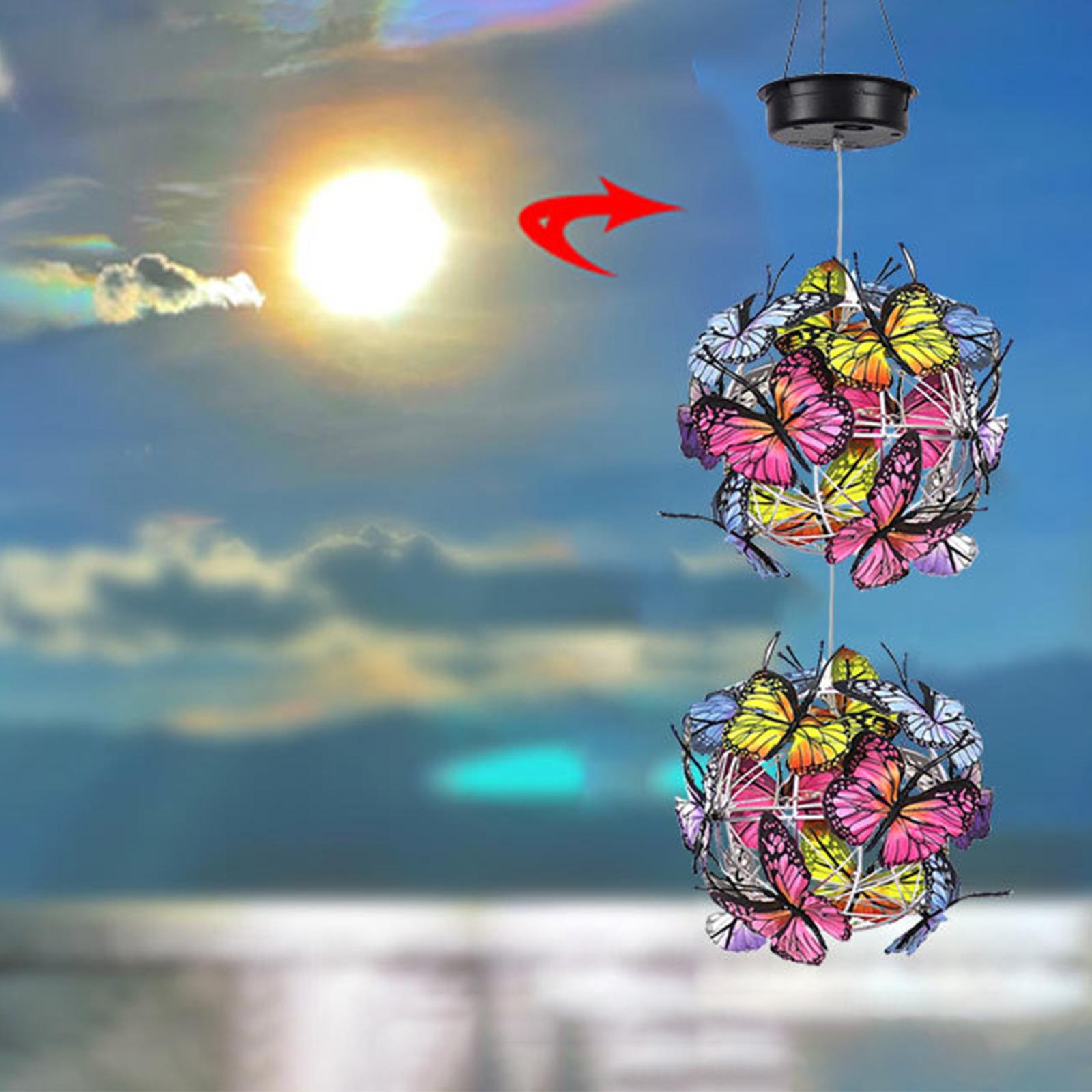 Đèn Lồng Treo Led Trang Trí Thay Đổi 7 Màu