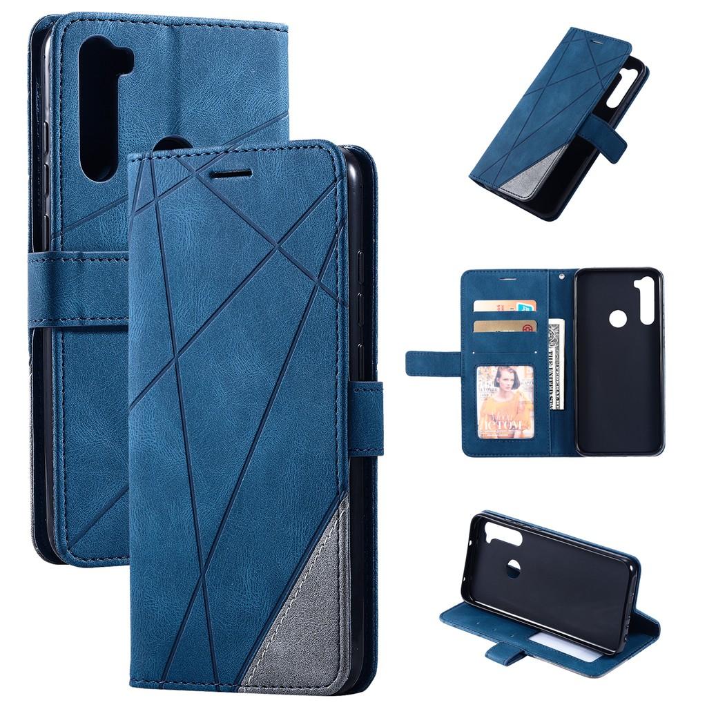 Bao da điện thoại nắp lật PU mềm có ngăn đựng thẻ cho Xiaomi Redmi Note 8 Pro 8T Note 7 Redmi 7 7A 8 8A