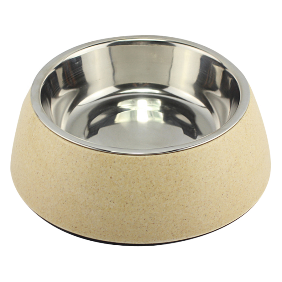 Bát Ăn Inox Cho Chó Mèo Bobo 3057