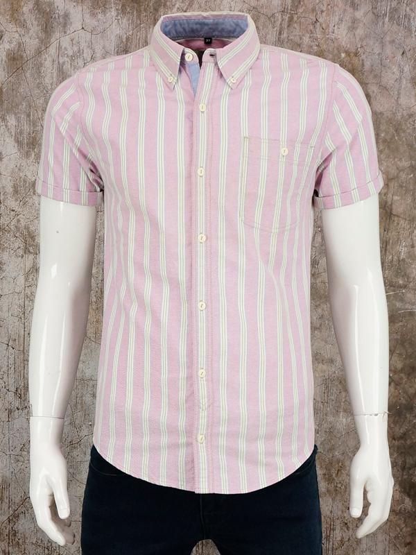 Áo Sơ Mi Tay Ngắn Next Oxford Striped Shirt - SIZE XS