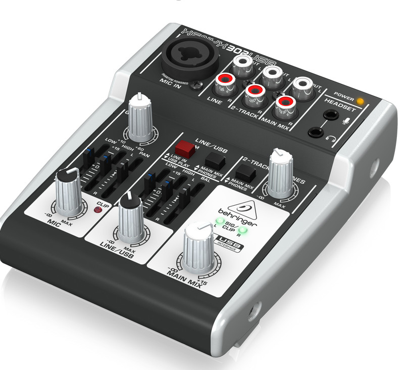 Mixer Behringer 302USB  chính hãng