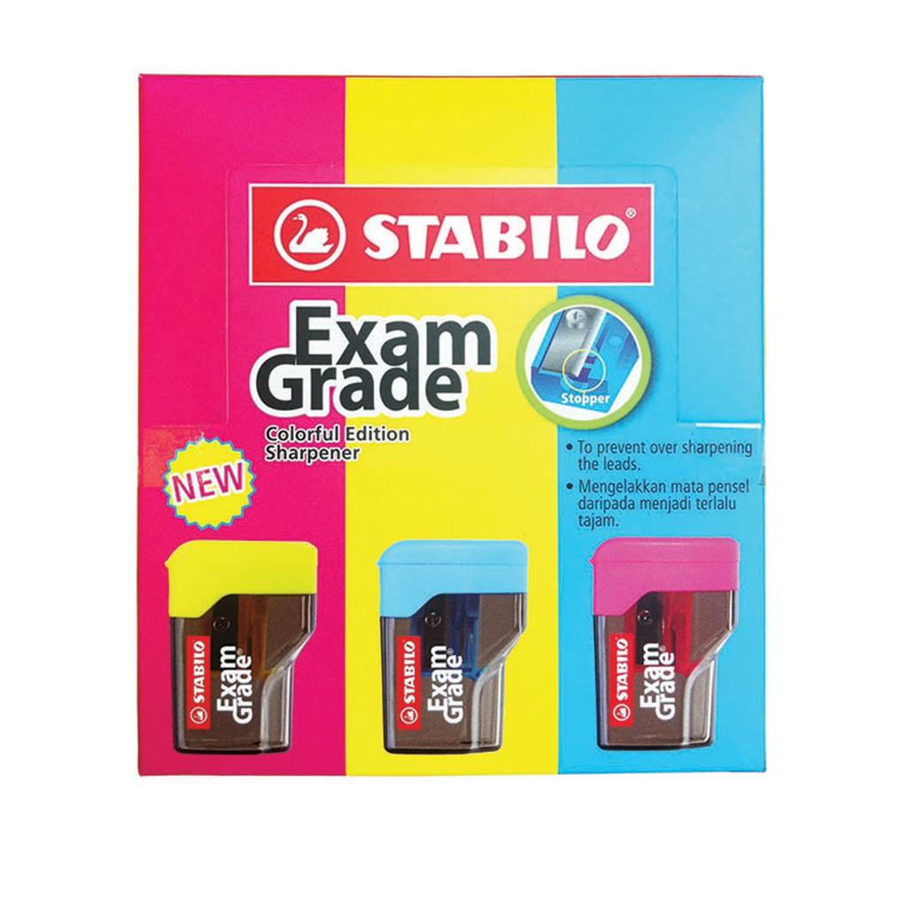 Hộp 24 chuốt bút chì STABILO Exam Grade 4 màu (PS4538/24)