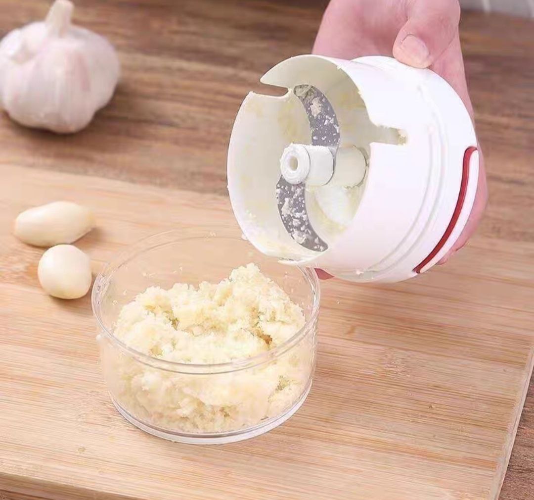 MÁY XAY TỎI GIA VỊ KÉO DÂY MINI THÔNG MINH