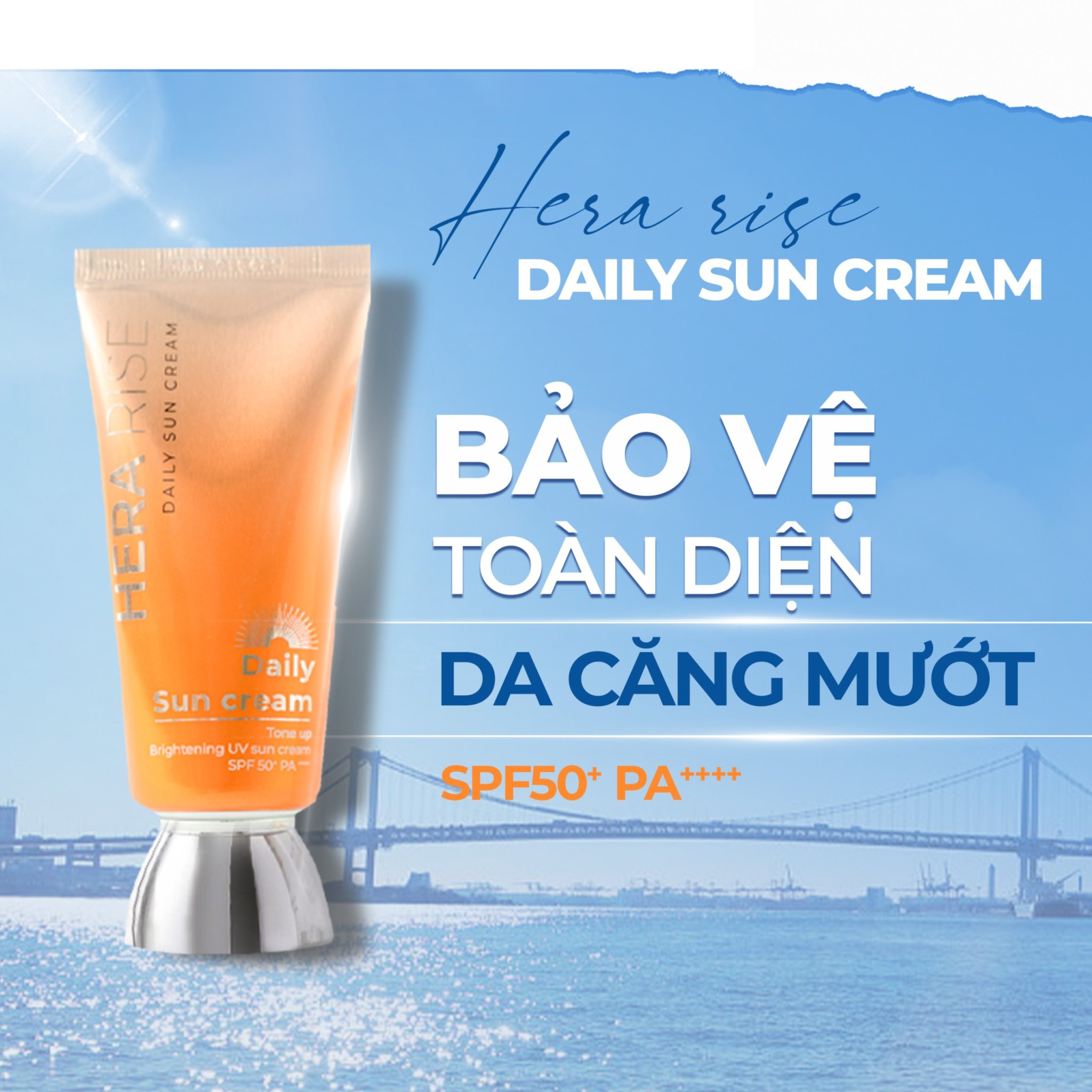 Combo Hot Hit Kem Chống Nắng Hera + Kem Body+Ủ Trắng