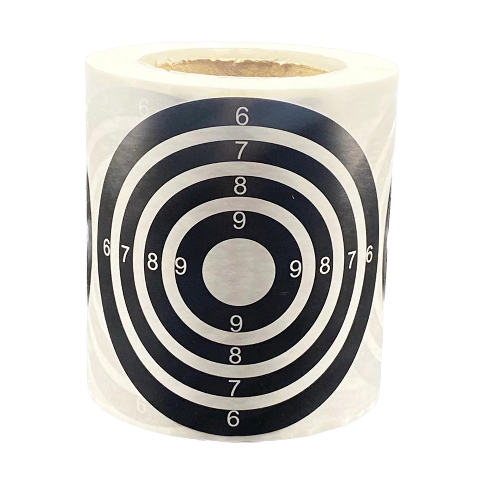 Upgraded Practice Target Stickers Paper Target Roll Paper Target Durable Target for Exercise Hunting Training Accessories