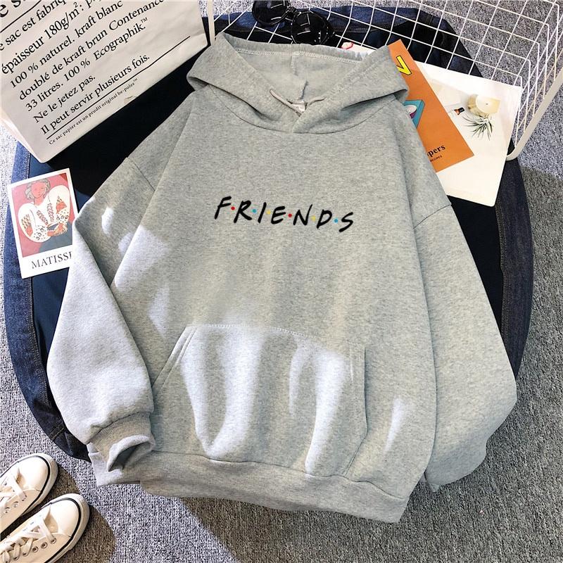 Áo hoodie chữ FRIENDS áo nỉ chui đầu cho cả nam và nữ