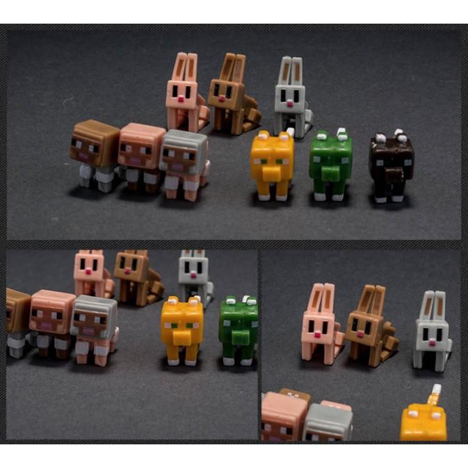 Bộ 36 nhân vật mini figure minecraft mẫu 3 ( mẫu mới)