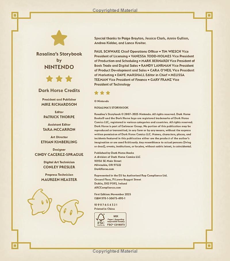 Sách ngoại văn: Rosalina's Storybook