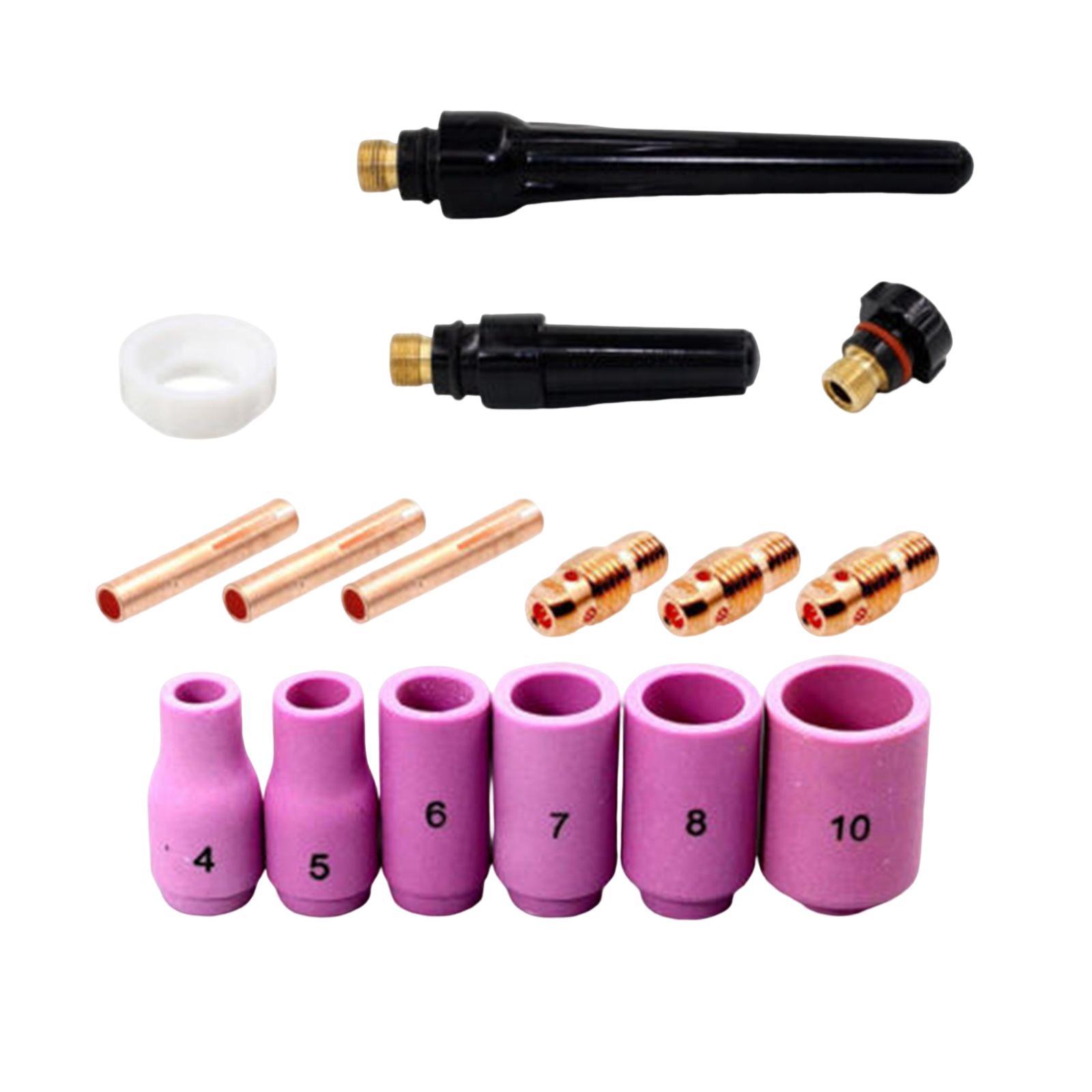 16Pcs Welding Consumables for 9 20 25 Series TIG Welding Parts