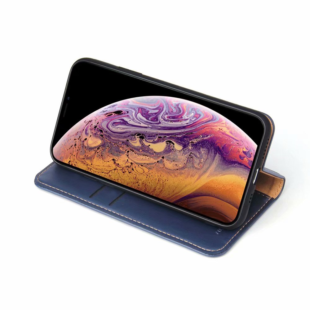 Bao da dành cho iPhone 6/7/8/X/XR/XsMax/11/11ProMax nắp gập da cao cấp, mềm xịn, bền màu có ngăn dựng thẻ ATM, giấy tờ cá nhân