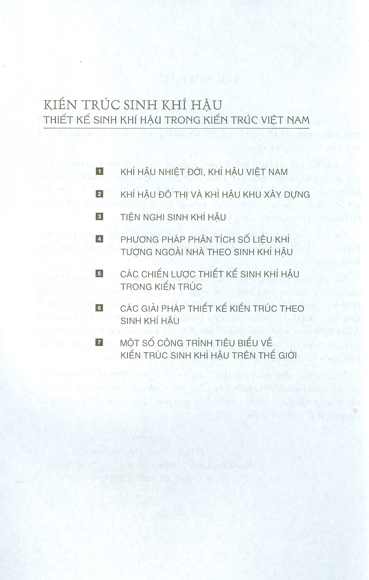 Kiến Trúc Sinh Khí Hậu - Thiết Kế Sinh Khí Hậu Trong Kiến Trúc Việt Nam