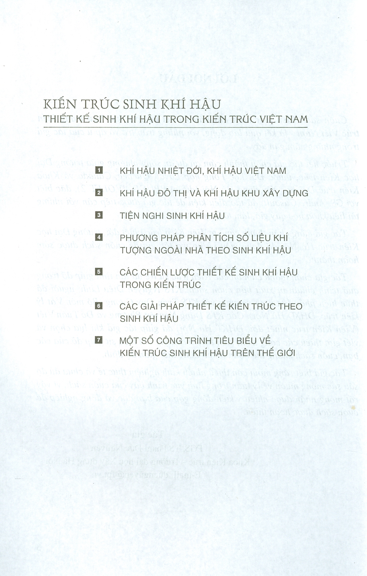 Kiến Trúc Sinh Khí Hậu - Thiết Kế Sinh Khí Hậu Trong Kiến Trúc Việt Nam